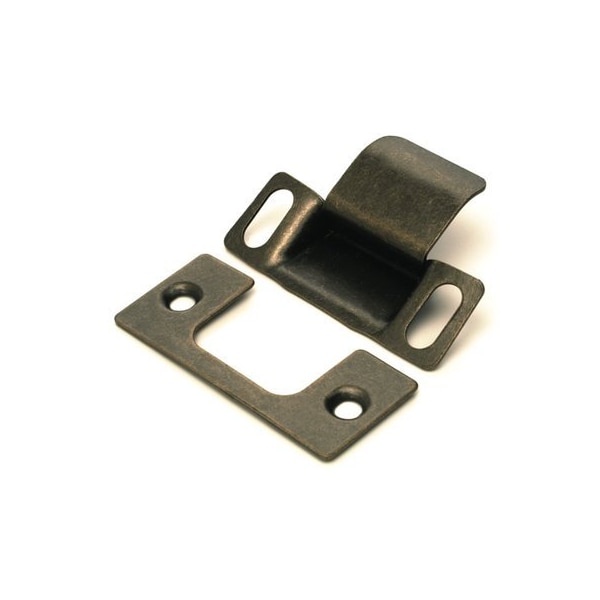 SP2751U Dust Cup Adjustable Strike Plate Polished Chrome, 10PK